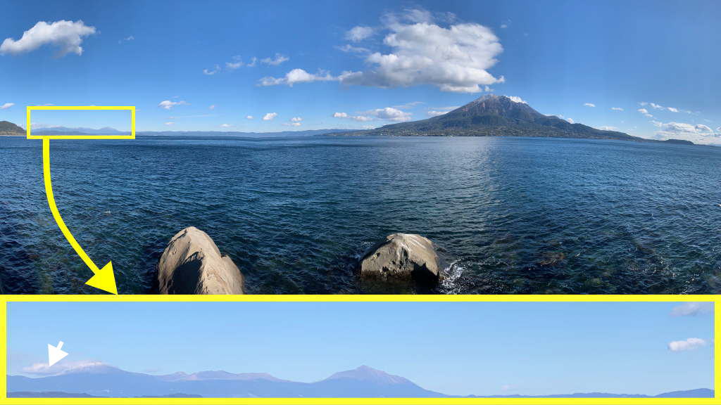 錦江湾(鹿児島湾)・桜島・霧島山系