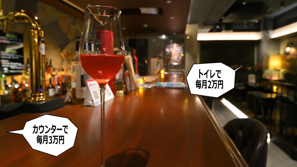 カウンターのイメージ画像